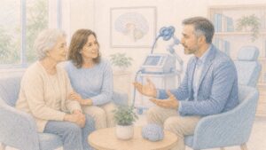 TMS per Alzheimer chi può farla - valutazione specialistica con Neurosalus